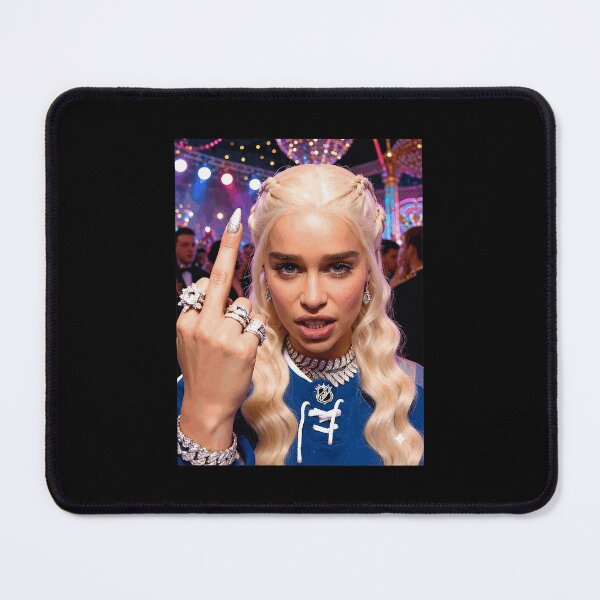 Item preview, Bold Fantasy Queen Middle Finger Jersey designed and sold by p3bi3sK8Dc.