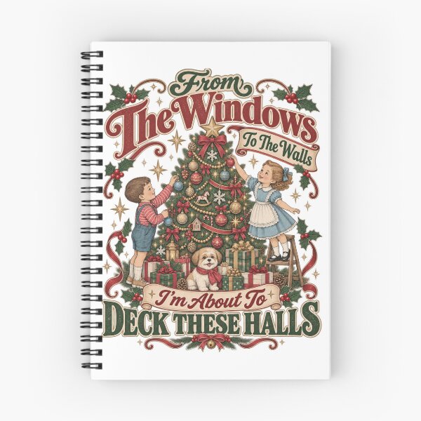 Item preview, Funny Christmas Tshirts From The Windows To The Walls I'm About To Deck These Halls Women's Holiday Party Christmas Gift designed and sold by welshverniceABC.