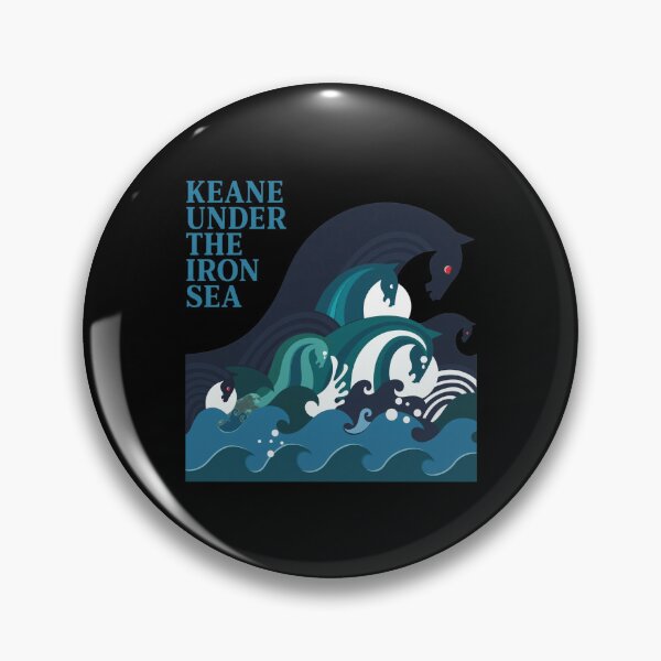 Item preview, Under the Iron Sea Artistic Waves and Horses designed and sold by CHRISTUILERA.