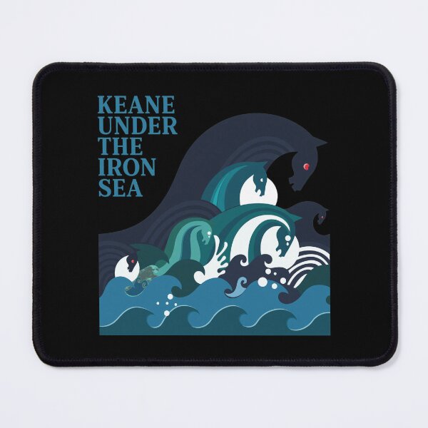 Item preview, Under the Iron Sea Artistic Waves and Horses designed and sold by CHRISTUILERA.