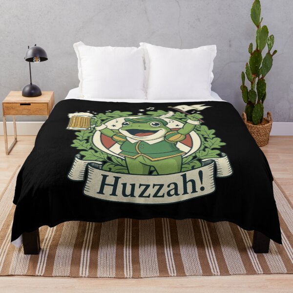 Item preview, Huzzah Frog Medieval Bard Renaissance Celebration designed and sold by TODDORTHEN.