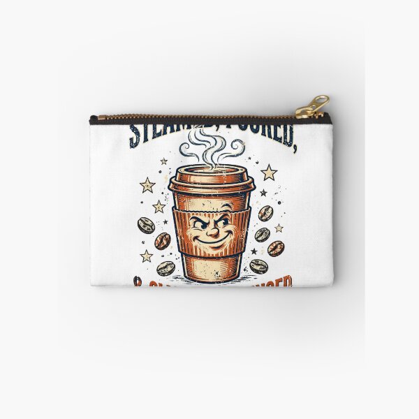 Item preview, Funny Barista Steamed Poured Unhinged T-Shirt designed and sold by Worn and Witty.