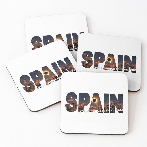 Item preview, SPAIN Total Solar Eclipse 2026 - Iceland Greenland 2026 Full Corona designed and sold by Adam Gormley.