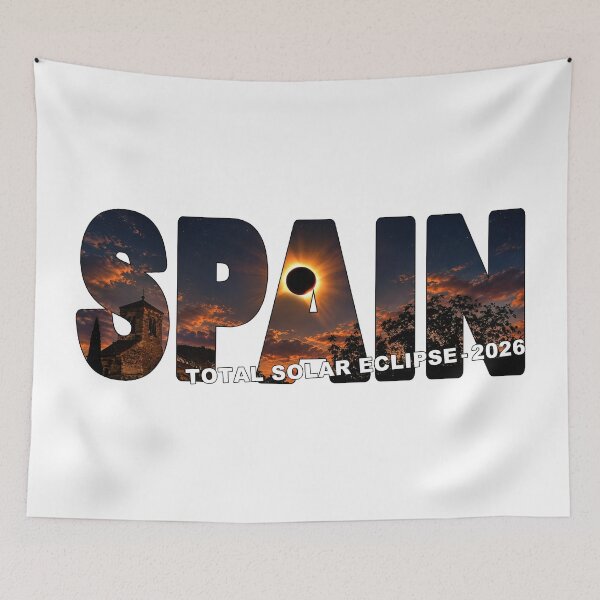 Item preview, SPAIN Total Solar Eclipse 2026 - Iceland Greenland 2026 Full Corona designed and sold by Adam Gormley.