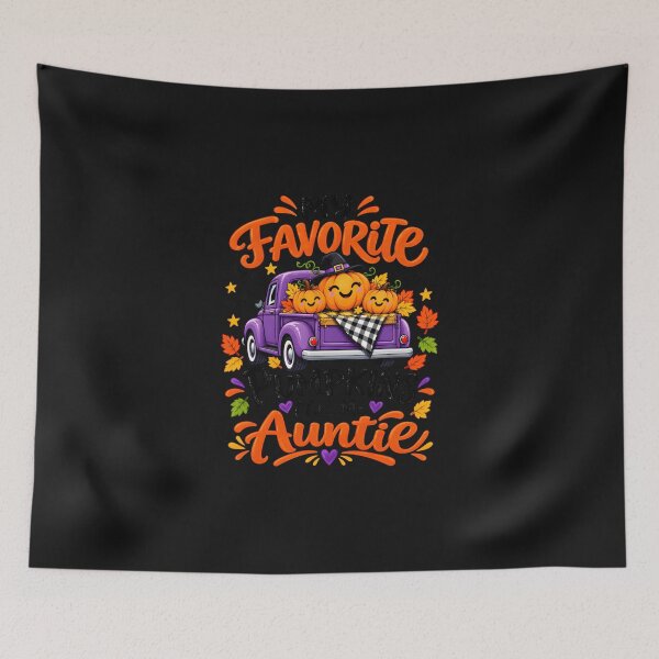 Item preview, My Favorite Pumpkins Call Me Auntie Funny Halloween Fall Sweatshirt designed and sold by matnguc1.