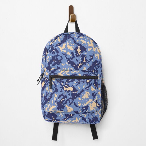 Item preview, Phantom Blue Camouflage Paint Daubs Seamless Digital Patterns designed and sold by ShopieHome.