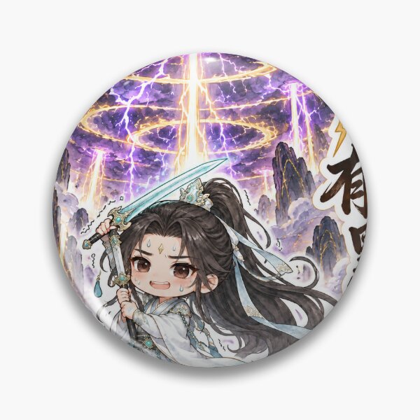 Item preview, Chibi Xianxia Trouble Is Coming designed and sold by PaintbrushPlace.