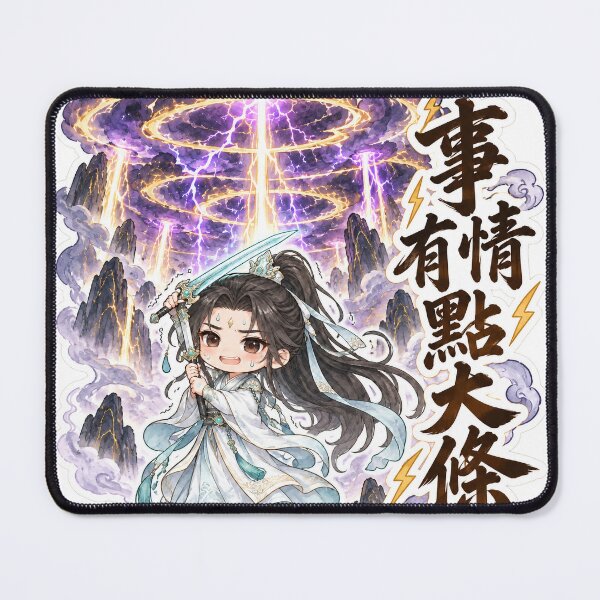 Item preview, Chibi Xianxia Trouble Is Coming designed and sold by PaintbrushPlace.