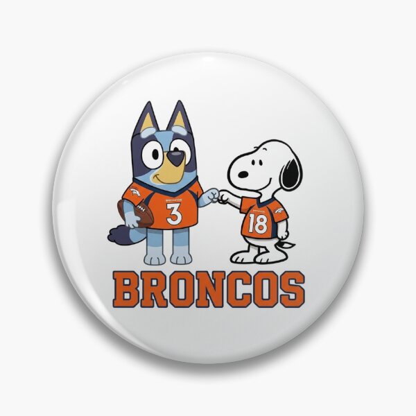 Item preview, Bluey And Snoopy Denver Football Buddies designed and sold by DamianRoy88.