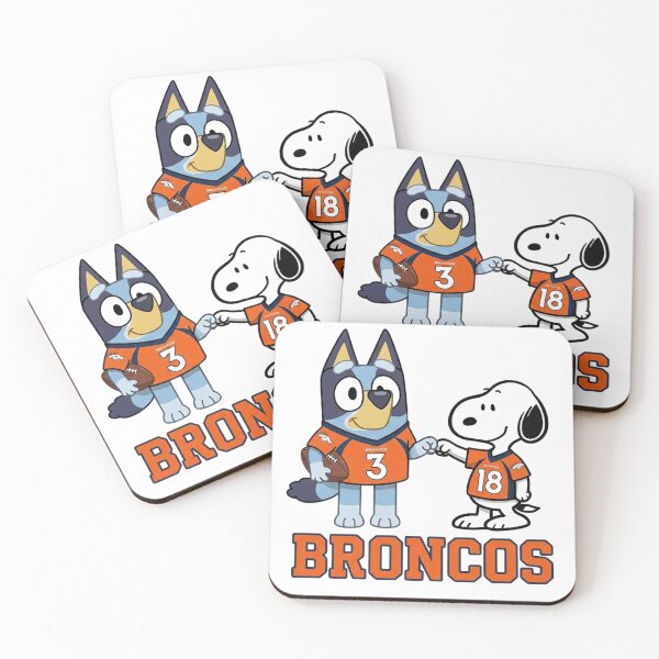 Item preview, Bluey And Snoopy Denver Football Buddies designed and sold by DamianRoy88.