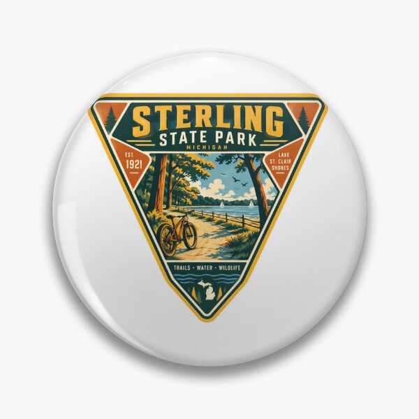 Item preview, Sterling State Park Michigan Lake St. Clair Shores Outdoor Nature Visitor Souvenir designed and sold by Simsimah26Parks.