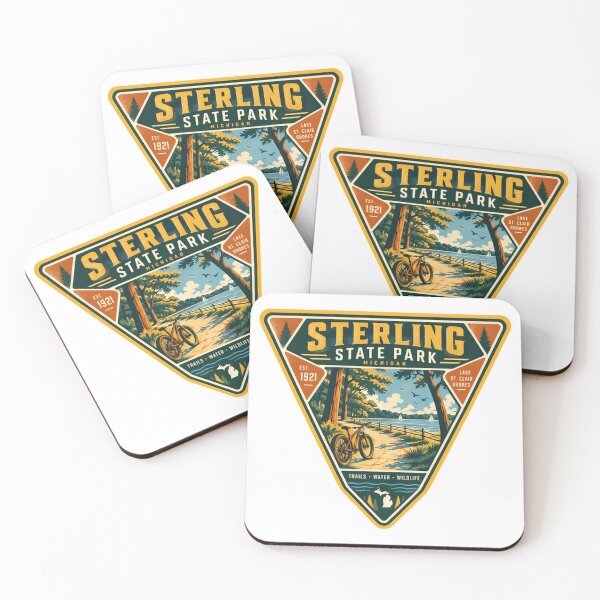 Item preview, Sterling State Park Michigan Lake St. Clair Shores Outdoor Nature Visitor Souvenir designed and sold by Simsimah26Parks.