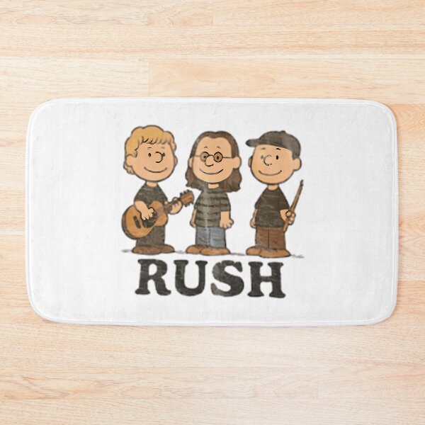 Item preview, Rush Band Peanuts Style Cartoon Vintage Rock designed and sold by ArdanaMilsman.