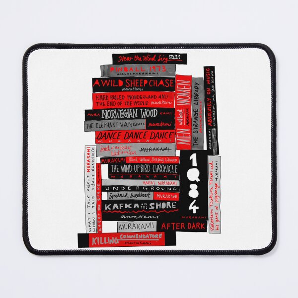 Item preview, Murakami Book Stack Fanatic (Colour) designed and sold by che-lseyhartman.