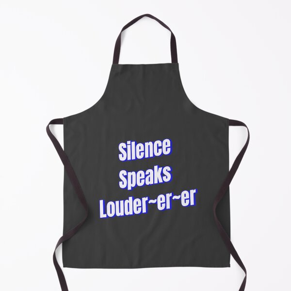 Item preview, Silence Speaks Louder~er~er designed and sold by Ifcitiesdesign.