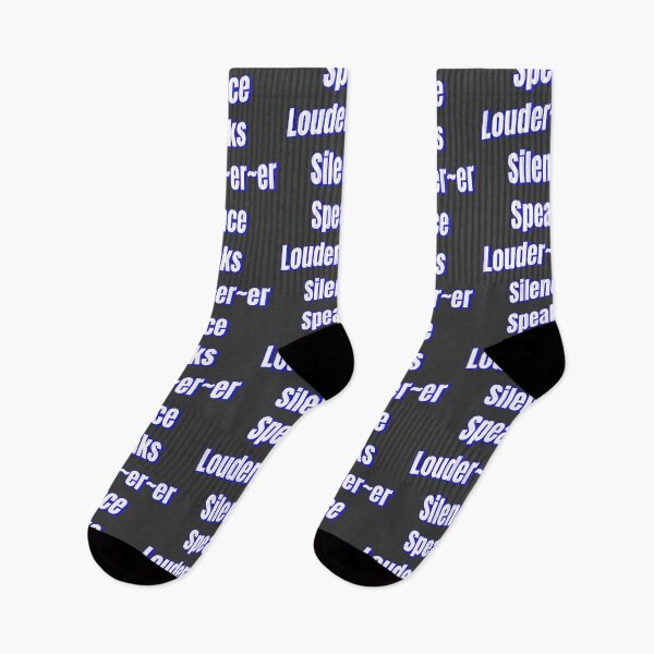 Item preview, Silence Speaks Louder~er~er designed and sold by Ifcitiesdesign.