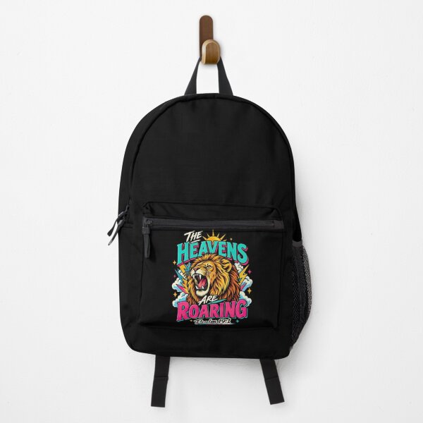 Item preview, Bible Verse Quote, The Heavens Are Roaring, Lion Roaring designed and sold by graphic-genie.