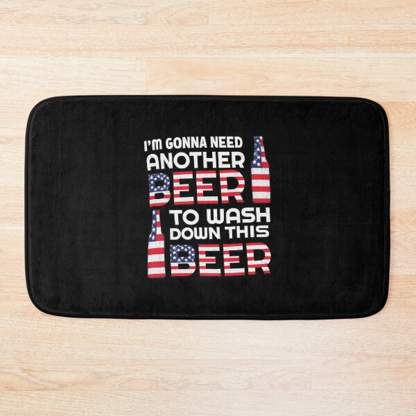 Item preview, American Flag Wash Down Another Beer Humor designed and sold by TODDORTHEN.