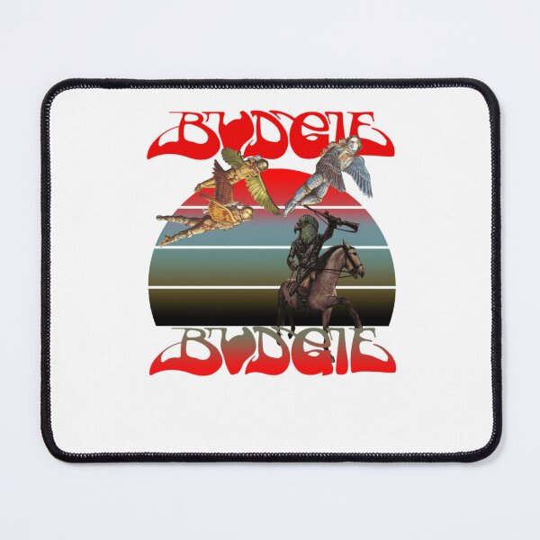 Item preview, Budgie Classic Logo Heavy Rock Design designed and sold by richardlorenzo.