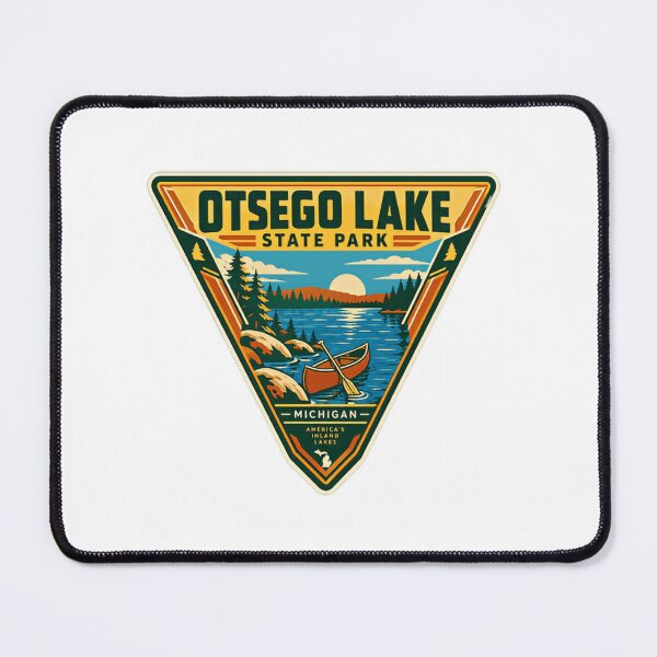 Item preview, Otsego Lake State Park Michigan America's Inland Lakes Outdoor Travel Souvenir designed and sold by Simsimah26Parks.