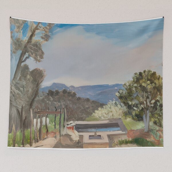 Item preview, Le vivier paysage de provence 1923 designed and sold by VeilOfPigments.