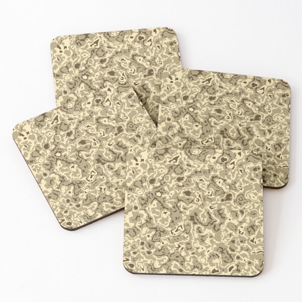 Item preview, Desert Camouflage Cutout Seamless Digital Patterns in Brown Green Beige designed and sold by ShopieHome.