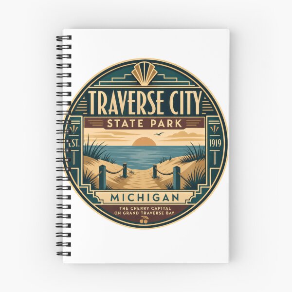 Item preview, Traverse City State Park Est. 1919 Michigan The Cherry Capital On Grand Traverse Bay Vacation Souvenir designed and sold by Simsimah26Parks.