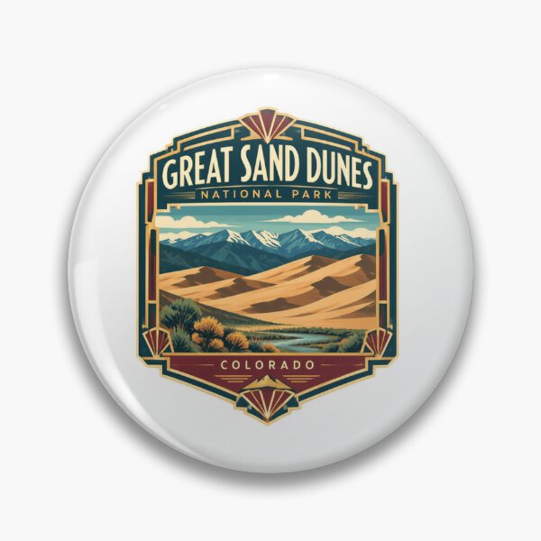 Item preview, Great Sand Dunes National Park Colorado National Park Travel Souvenir Hiking Nature Outdoors designed and sold by Simsimah26Parks.