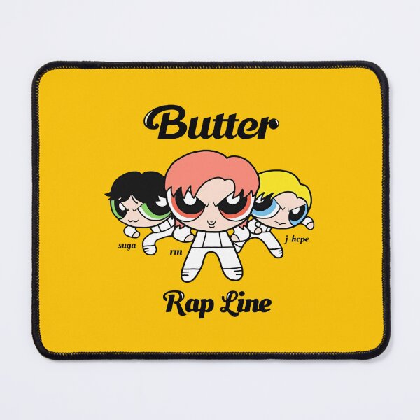 Item preview, BTS Rap Line Butter Powerpuff Style - RM Suga J-Hope designed and sold by moamaxshop.