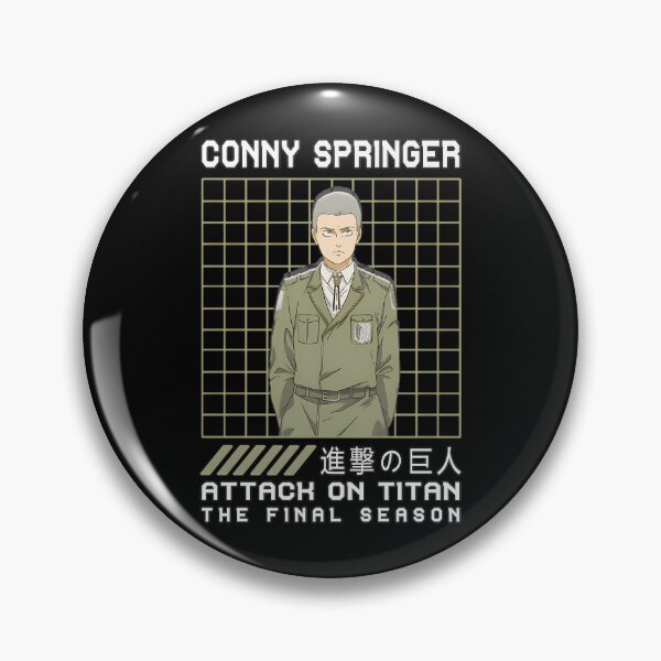 Item preview, Conny Springer Attack On Titan Final Season Art designed and sold by aox-cc-3oy.