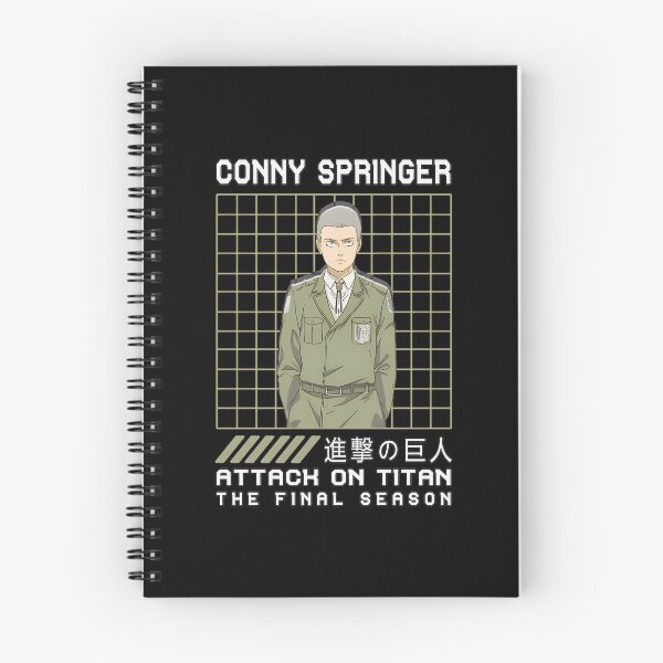 Item preview, Conny Springer Attack On Titan Final Season Art designed and sold by aox-cc-3oy.