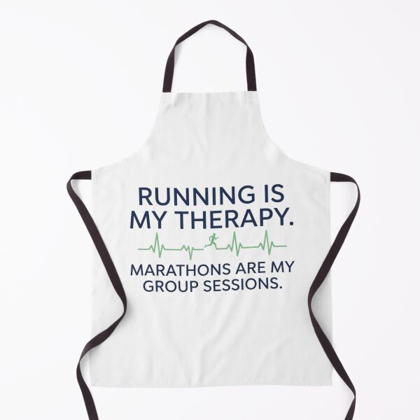 Item preview, Running Is My Therapy. Marathons Are My Group Sessions. designed and sold by RunningWhiskers.