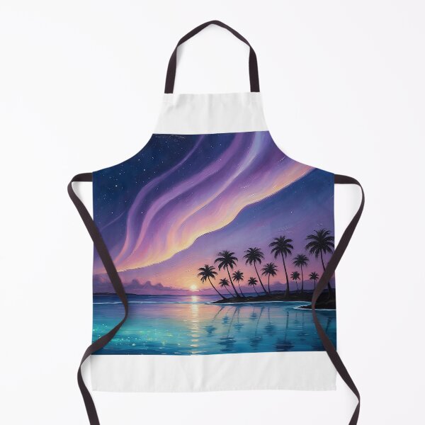 Item preview, Mystical Aurora on a Palm Island designed and sold by Hawaii26.