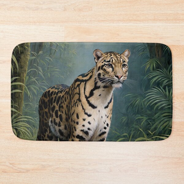 Item preview, FOCUSED ON THE TRAIL | Clouded Leopard designed and sold by TAMAJAD.
