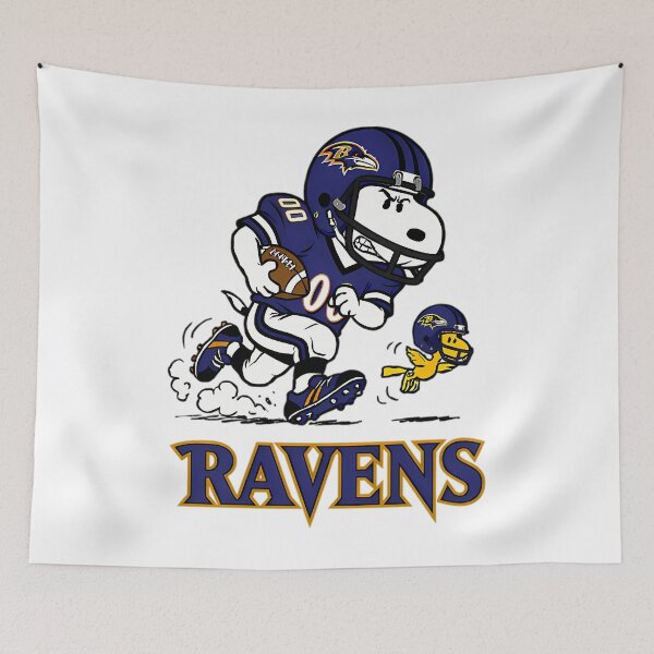 Item preview, Snoopy Baltimore Football designed and sold by plugman180.