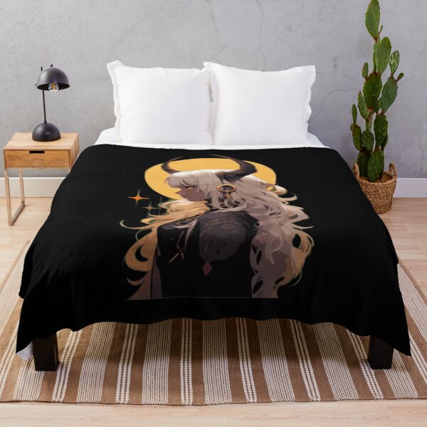 Item preview, Mystic Horned Woman Dark Fantasy Art designed and sold by Weekly19.