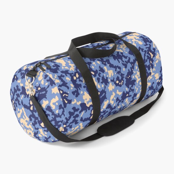 Item preview, Phantom Blue Camouflage Colored Pencil Seamless Digital Patterns designed and sold by ShopieHome.