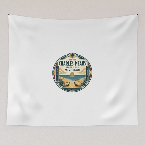 Item preview, Charles Mears State Park Michigan Lake Michigan Sleeping Bear Dunes Vacation designed and sold by Simsimah26Parks.