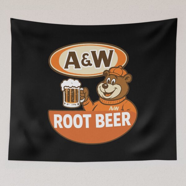 Item preview, Vintage Root Beer Bear Retro Soda Sign designed and sold by TODDORTHEN.