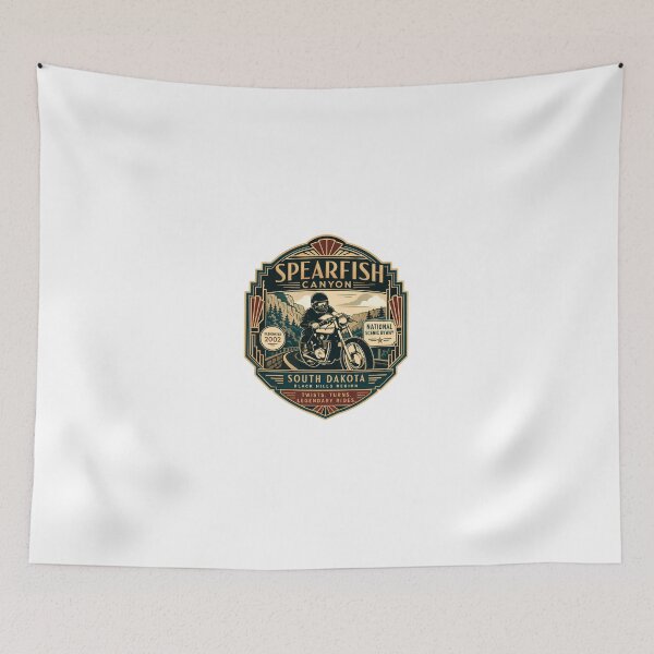 Item preview, Spearfish Canyon South Dakota Motorcycle Riding Black Hills National Scenic Byway Twists Turns Legendary Rides designed and sold by Simsimah26Parks.