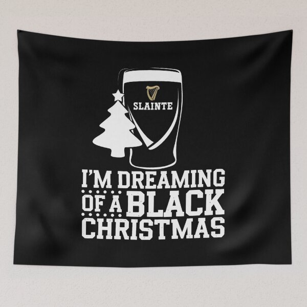 Item preview, Dreaming of a Black Christmas Stout Beer Design designed and sold by TODDORTHEN.