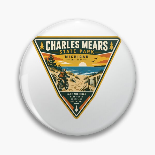 Item preview, Charles Mears State Park Michigan Est 1920 Lake Michigan Sand Dunes Shoreline Adventure designed and sold by Simsimah26Parks.