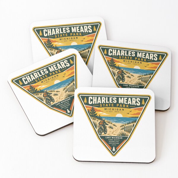 Item preview, Charles Mears State Park Michigan Est 1920 Lake Michigan Sand Dunes Shoreline Adventure designed and sold by Simsimah26Parks.