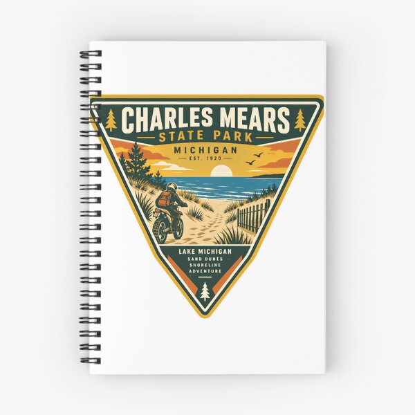 Item preview, Charles Mears State Park Michigan Est 1920 Lake Michigan Sand Dunes Shoreline Adventure designed and sold by Simsimah26Parks.