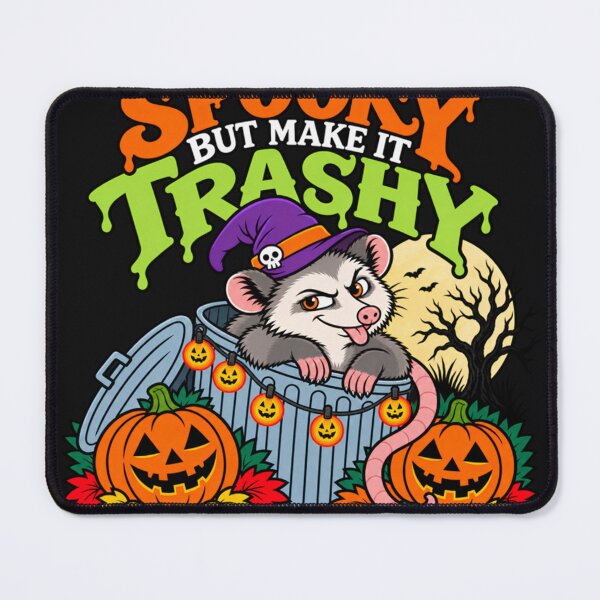 Item preview, Spooky But Make It Trashy Opossum Halloween Humor Long Sleeve designed and sold by matnguc1.
