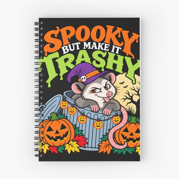 Item preview, Spooky But Make It Trashy Opossum Halloween Humor Long Sleeve designed and sold by matnguc1.