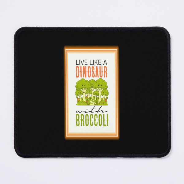 Item preview, Live Like A Dinosaur… (Orange on Black) designed and sold by PawsitiveMum3.