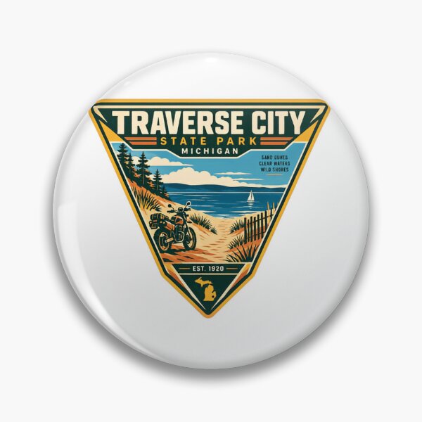 Item preview, Traverse City State Park Michigan Travel Vacation Explorer designed and sold by Simsimah26Parks.