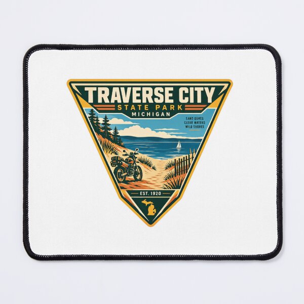 Item preview, Traverse City State Park Michigan Travel Vacation Explorer designed and sold by Simsimah26Parks.