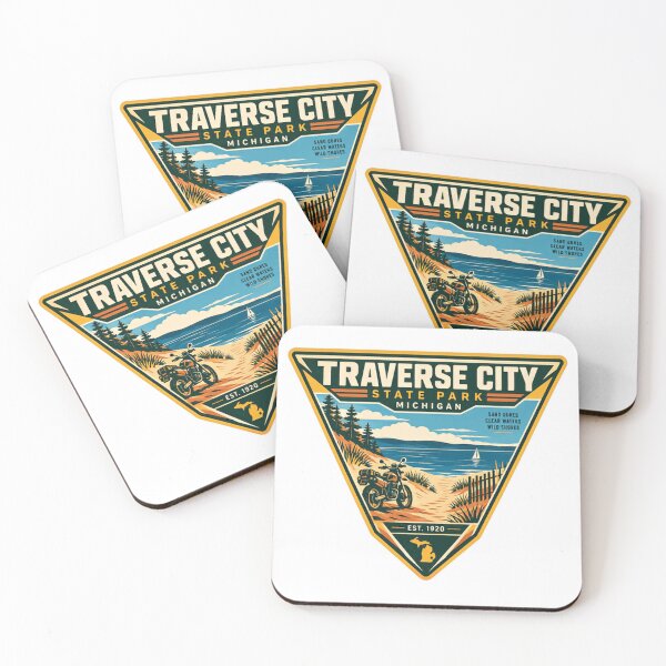 Item preview, Traverse City State Park Michigan Travel Vacation Explorer designed and sold by Simsimah26Parks.